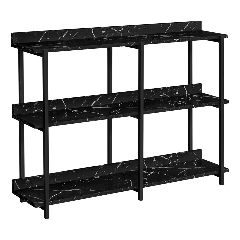 Bone - Accent Table Console Entryway Narrow Sofa Living Room Bedroom Black