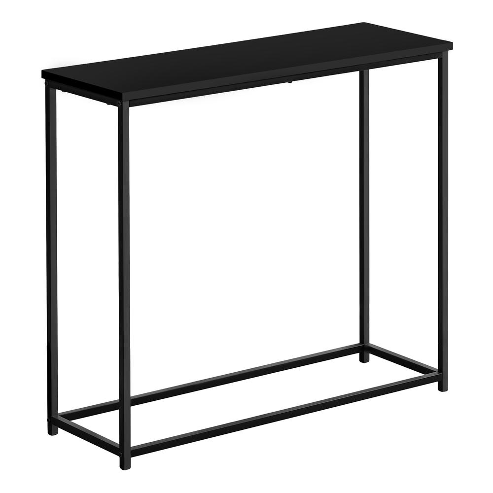 Enrique - Accent Table Console Entryway Narrow Sofa Living Room Bedroom Black