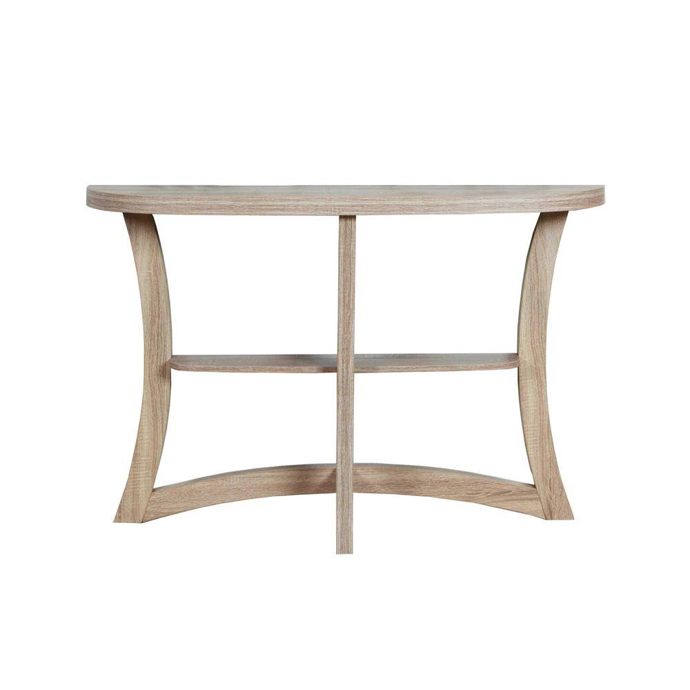 Serafima - Accent Table Console Entryway Narrow Sofa Living Room Bedroom Brown