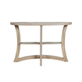 Serafima - Accent Table Console Entryway Narrow Sofa Living Room Bedroom Brown