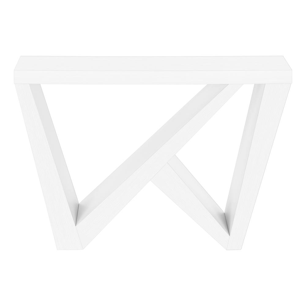 Miroslava - Accent Table Console Entryway Narrow Sofa Living Room Bedroom White