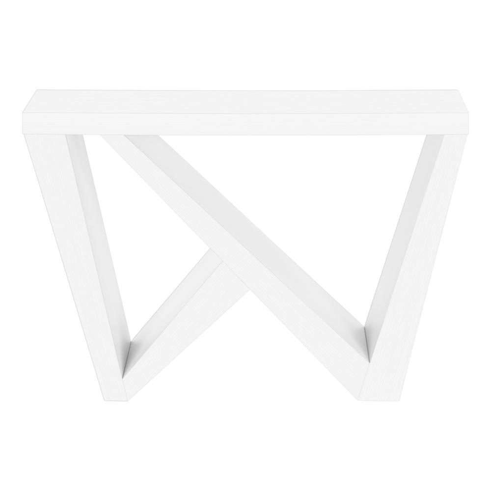 Miroslava - Accent Table Console Entryway Narrow Sofa Living Room Bedroom White