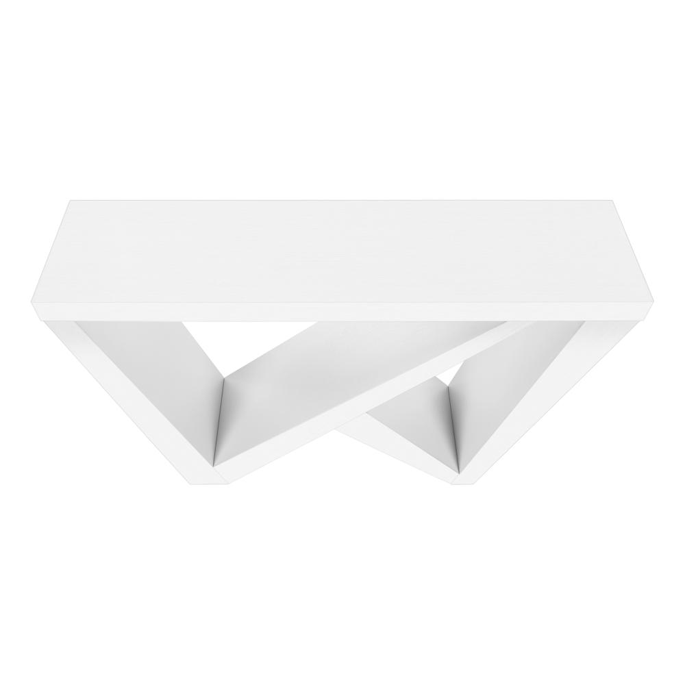 Miroslava - Accent Table Console Entryway Narrow Sofa Living Room Bedroom White