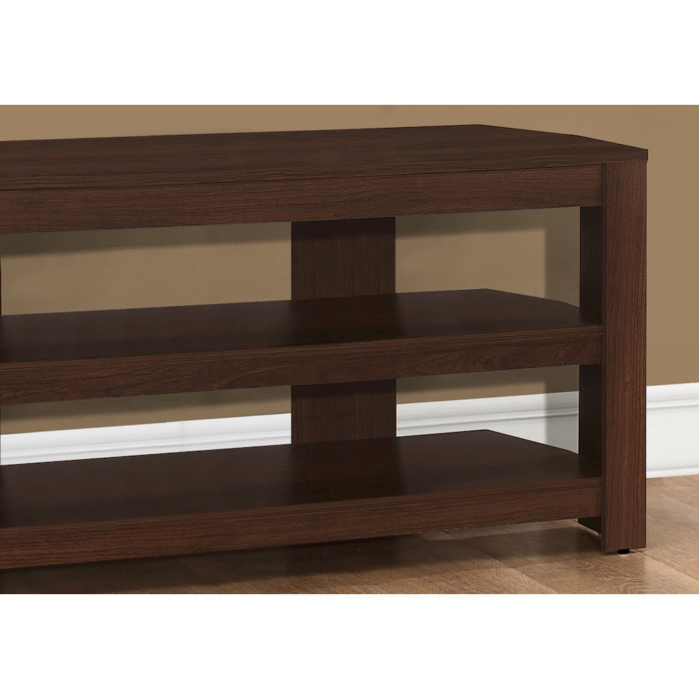 Stella - Tv Stand 42 Inch Console Media Entertainment Center Storage Shelves