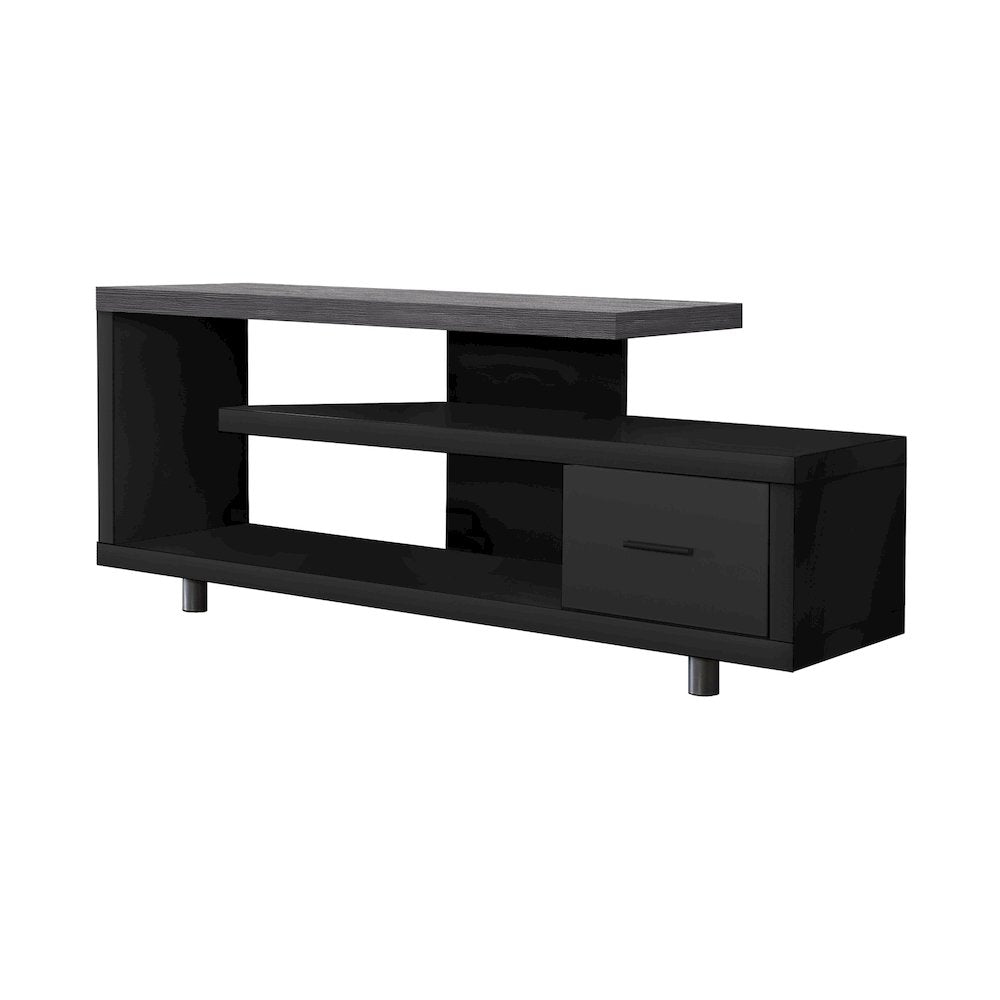 Iglehart - Tv Stand 60 Inch Console Media Entertainment Center Storage Cabinet