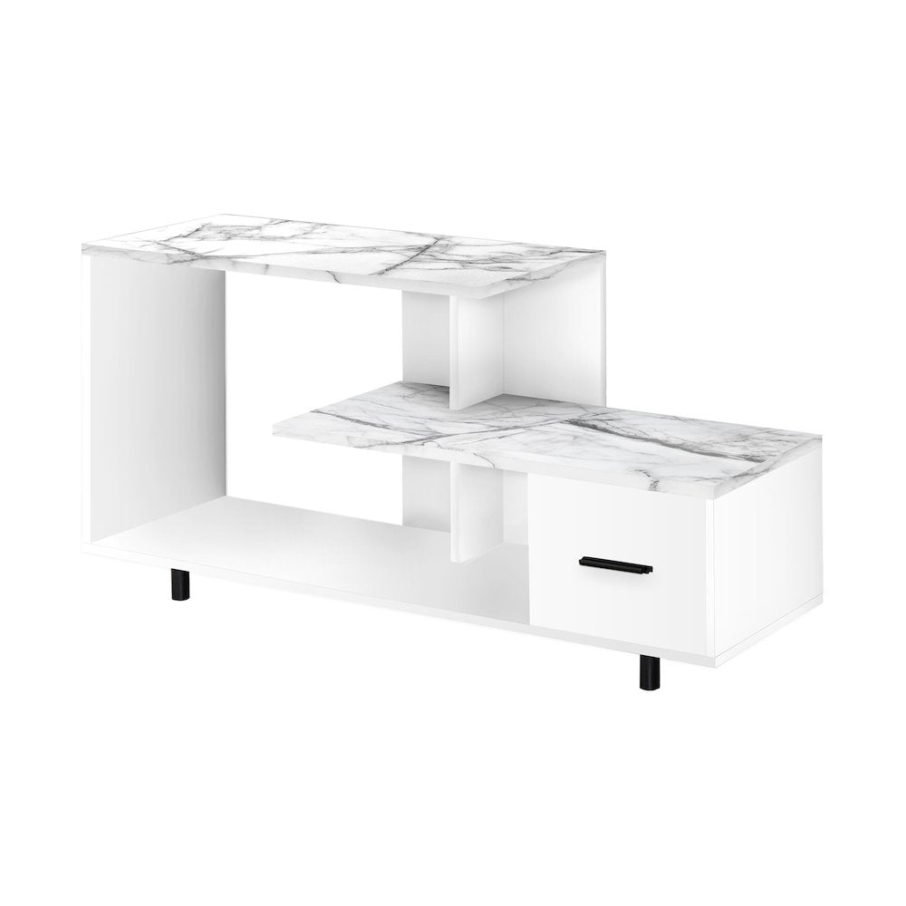 Massey - Tv Stand 48 Inch Console Media Entertainment Center Storage Drawer