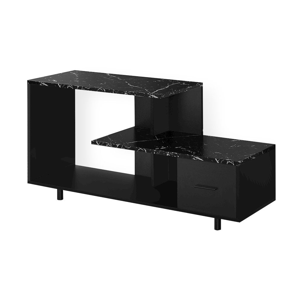 Frey - Tv Stand 48 Inch Console Media Entertainment Center Storage Drawer