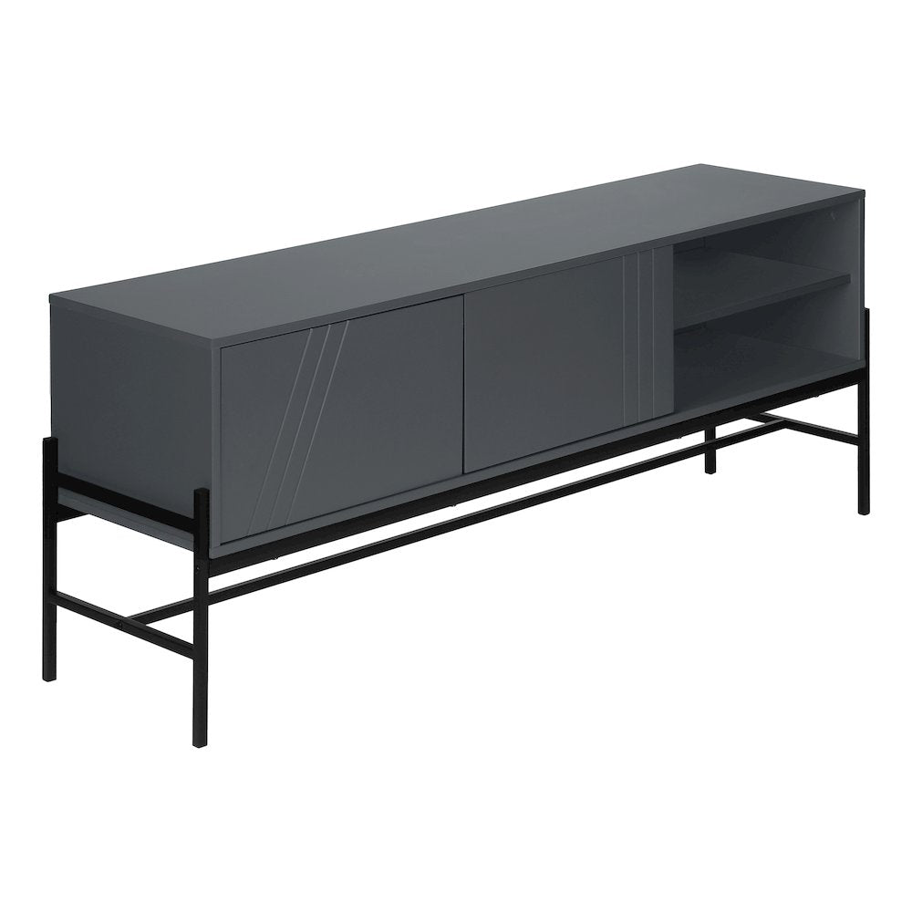 Luminescence - Tv Stand 60 Inch Console Media Entertainment Center Storage Cabinet