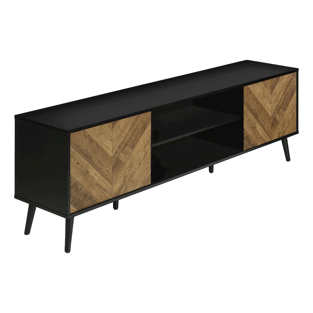 Lancashire - Tv Stand 72 Inch Console Media Entertainment Center Storage Cabinet