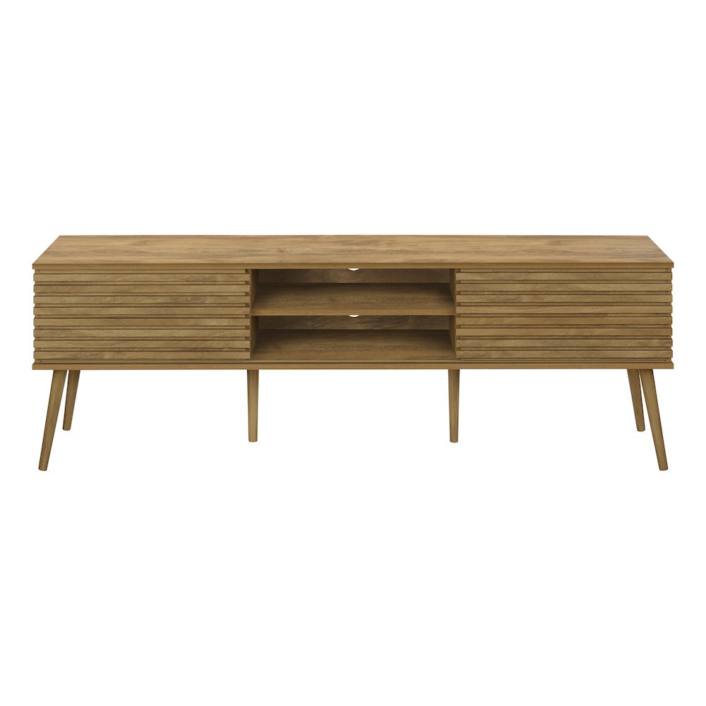 Longford - Tv Stand 72 Inch Media Entertainment Center Storage Cabinet Console
