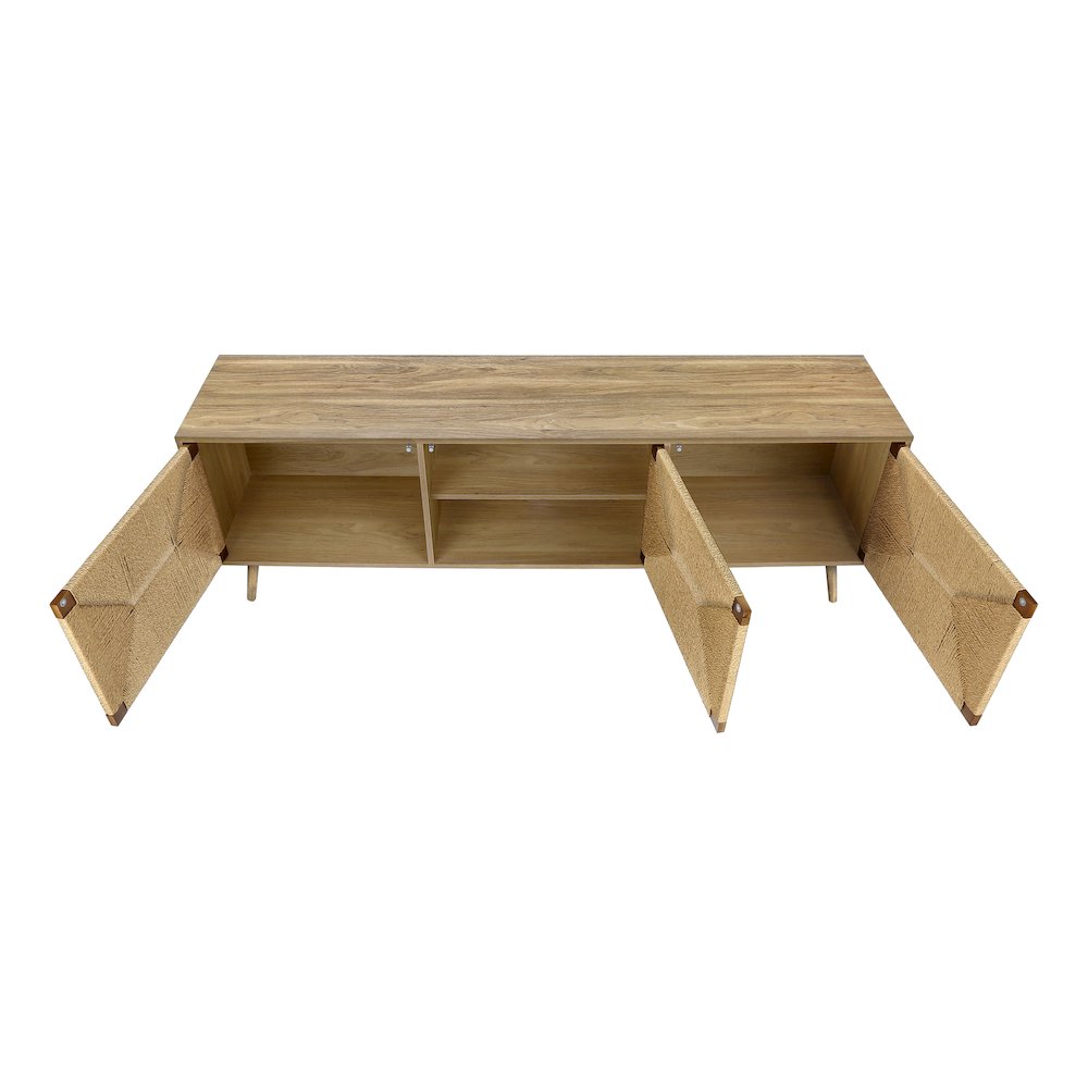 Agnew - Tv Stand 72 Inch Media Entertainment Center Storage Cabinet Console