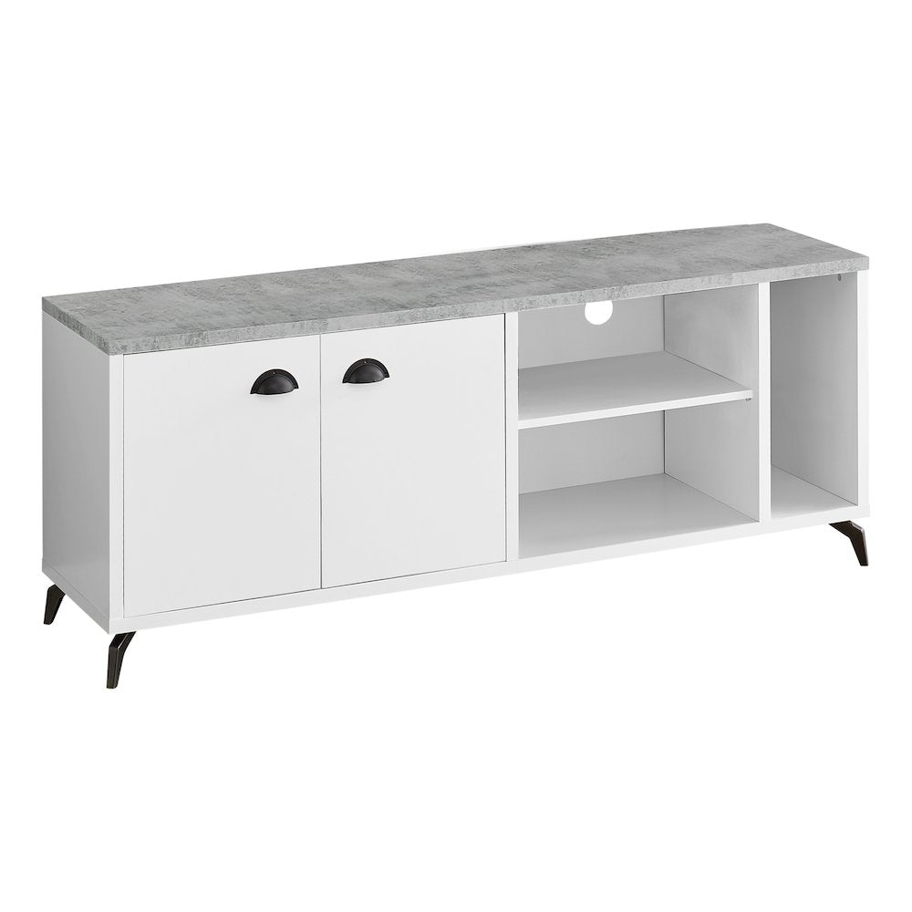 Agni - Tv Stand 60 Inch Console Media Entertainment Center Storage Cabinet