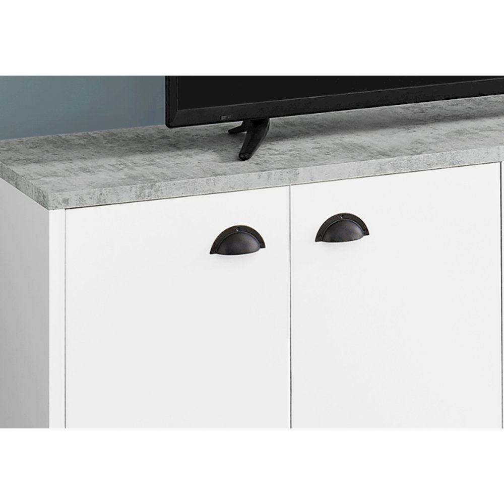 Agni - Tv Stand 60 Inch Console Media Entertainment Center Storage Cabinet