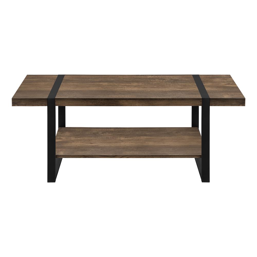 Viviana - Coffee Table Accent Cocktail Rectangular Living Room 48"L Brown Laminate