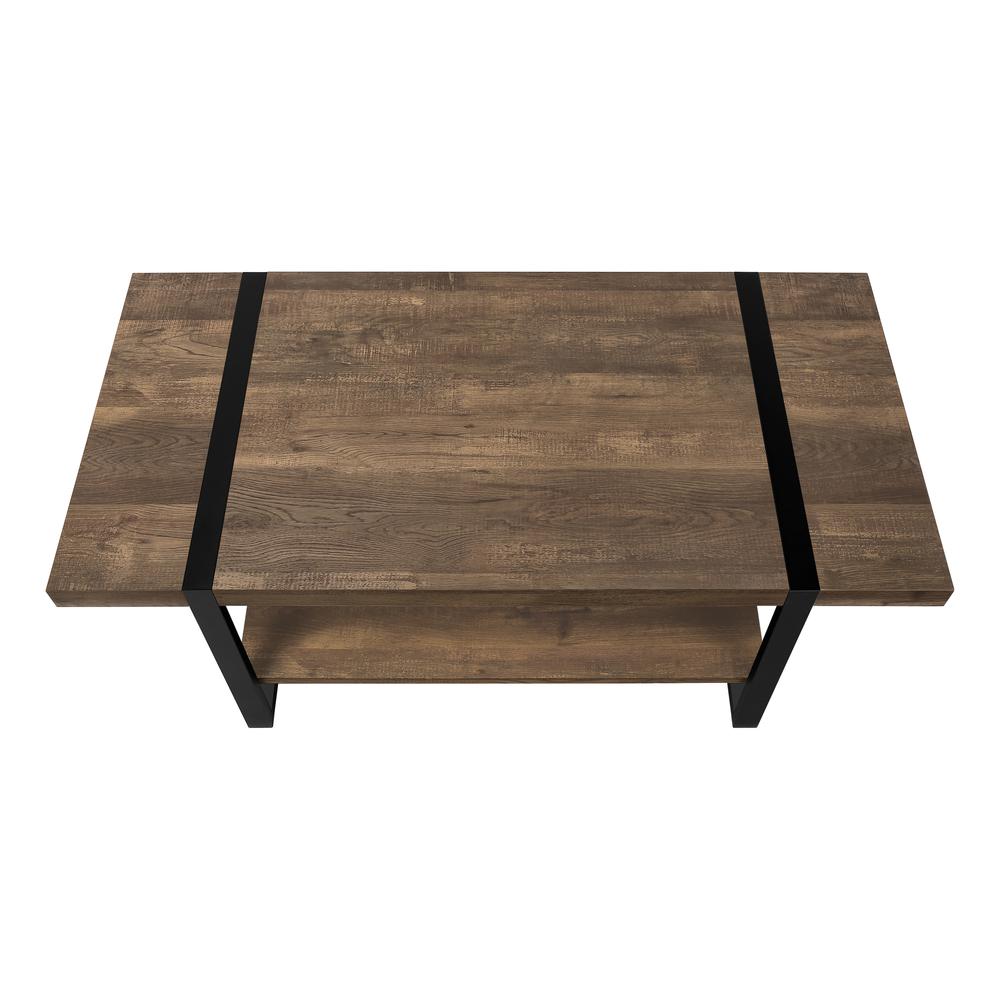 Viviana - Coffee Table Accent Cocktail Rectangular Living Room 48"L Brown Laminate