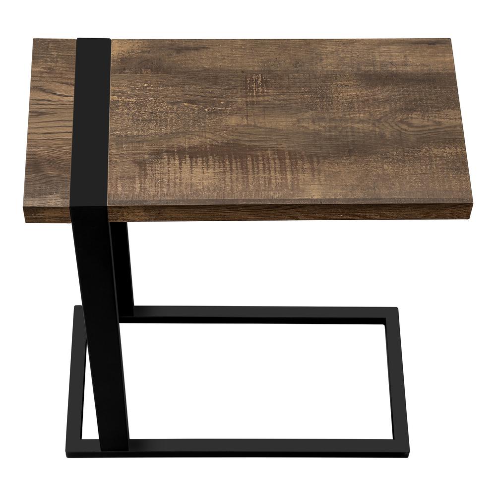 Shirley - Accent Table 25"H C-shaped End Side Snack Living Room Bedroom