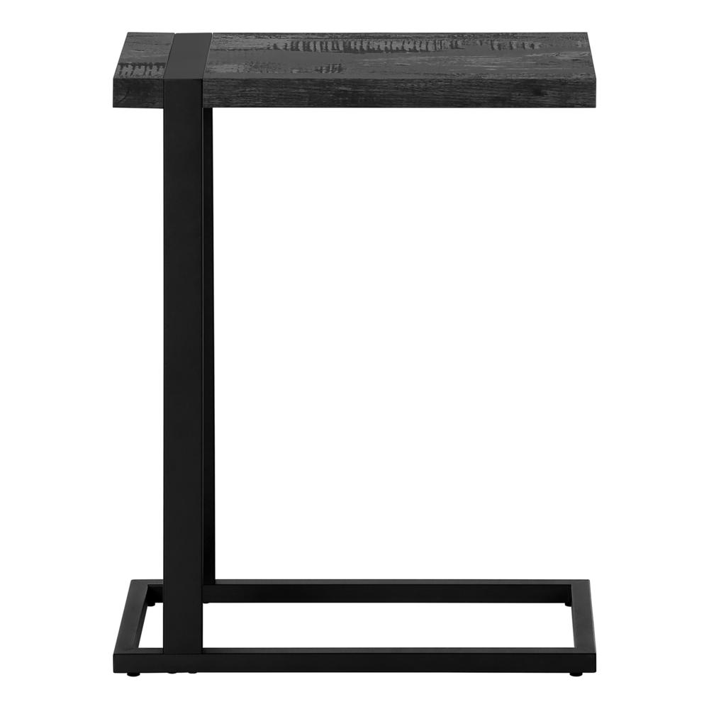 Bradford - Accent Table 25"H C-shaped End Side Snack Living Room Bedroom