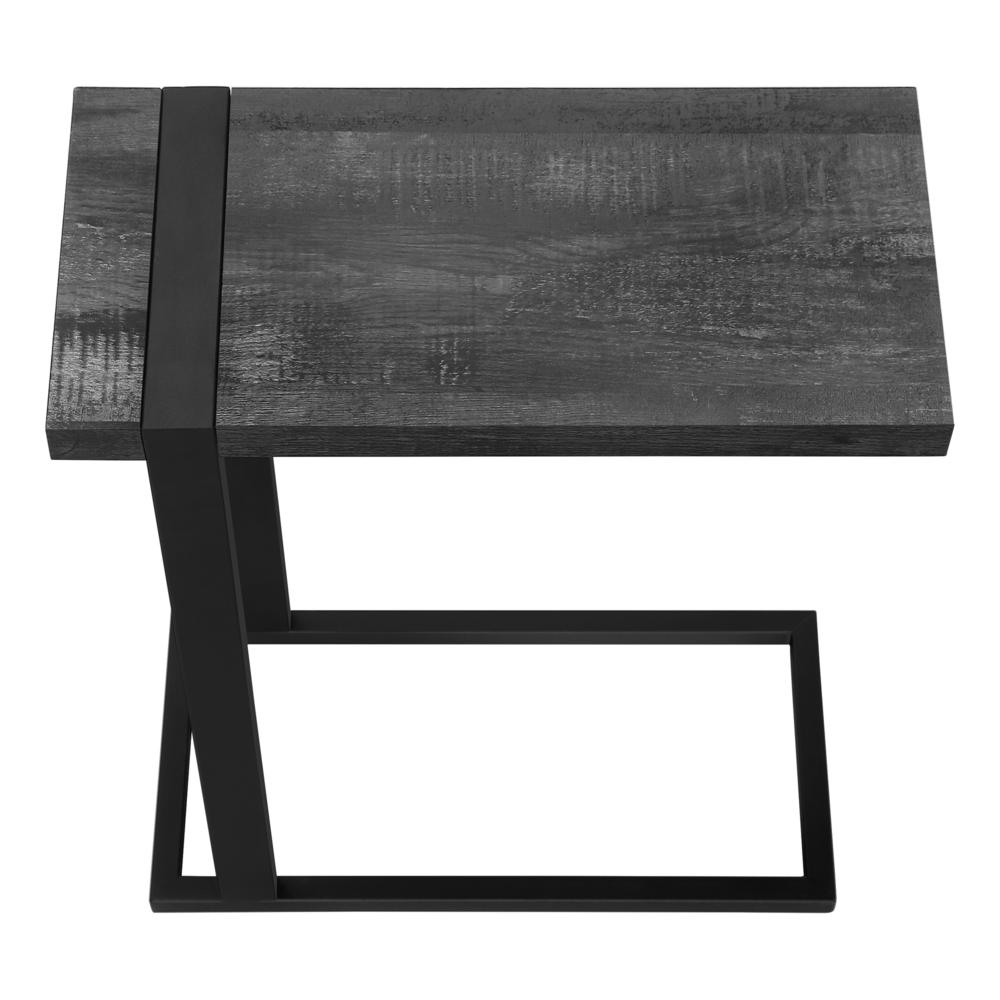 Bradford - Accent Table 25"H C-shaped End Side Snack Living Room Bedroom