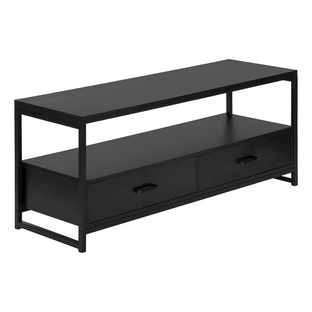 Oreille - Tv Stand 48 Inch Console Media Entertainment Center Storage Drawers