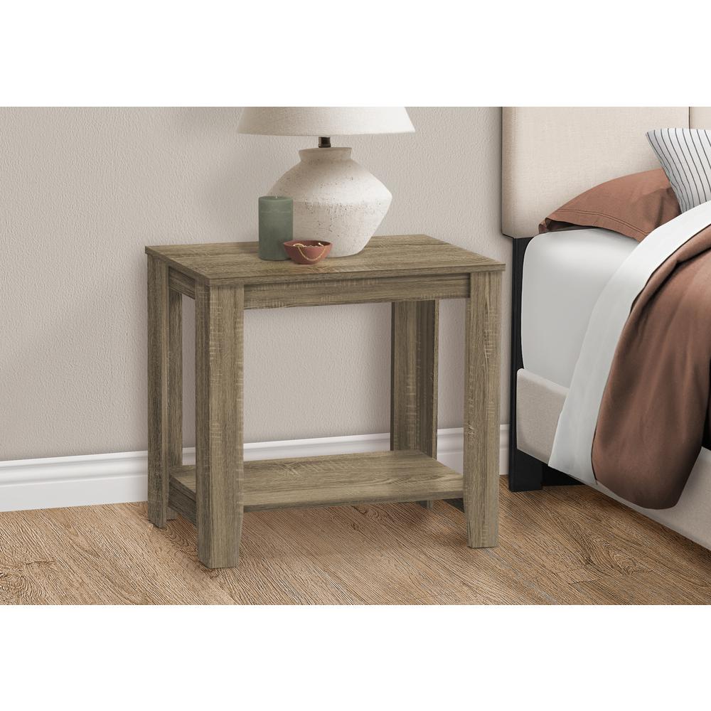 Avignon - Accent Table Side End Nightstand Lamp Living Room Bedroom Brown