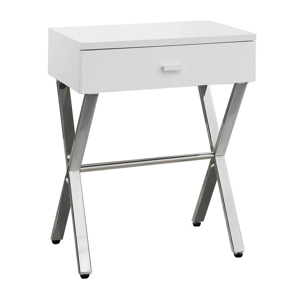 Gardner - Accent Table Side End Nightstand Lamp Storage Drawer Living Room