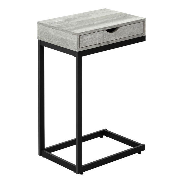 Swanson - Accent Table C-shaped End Side Snack Storage Drawer Living Room