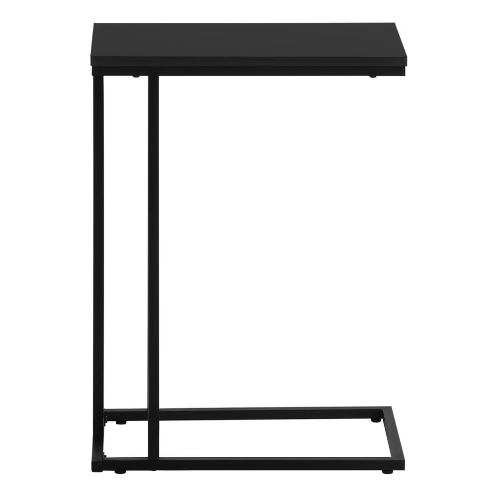Penny - Accent Table C-shaped End Side Snack Living Room Bedroom Black