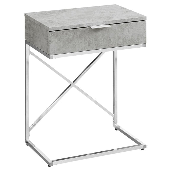 Marya - Accent Table Side End Nightstand Lamp Storage Drawer Living Room
