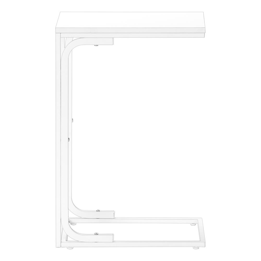 Wendy - Accent Table C-shaped End Side Snack Living Room Bedroom Contemporary