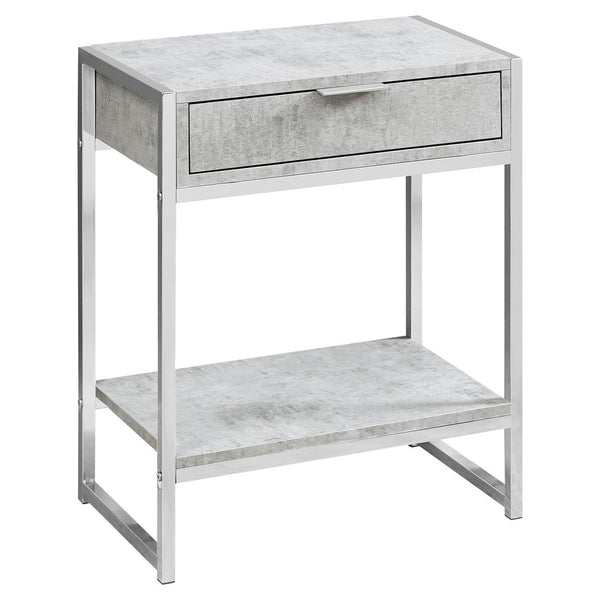 Rosie - Accent Table Side End Nightstand Lamp Storage Drawer Living Room