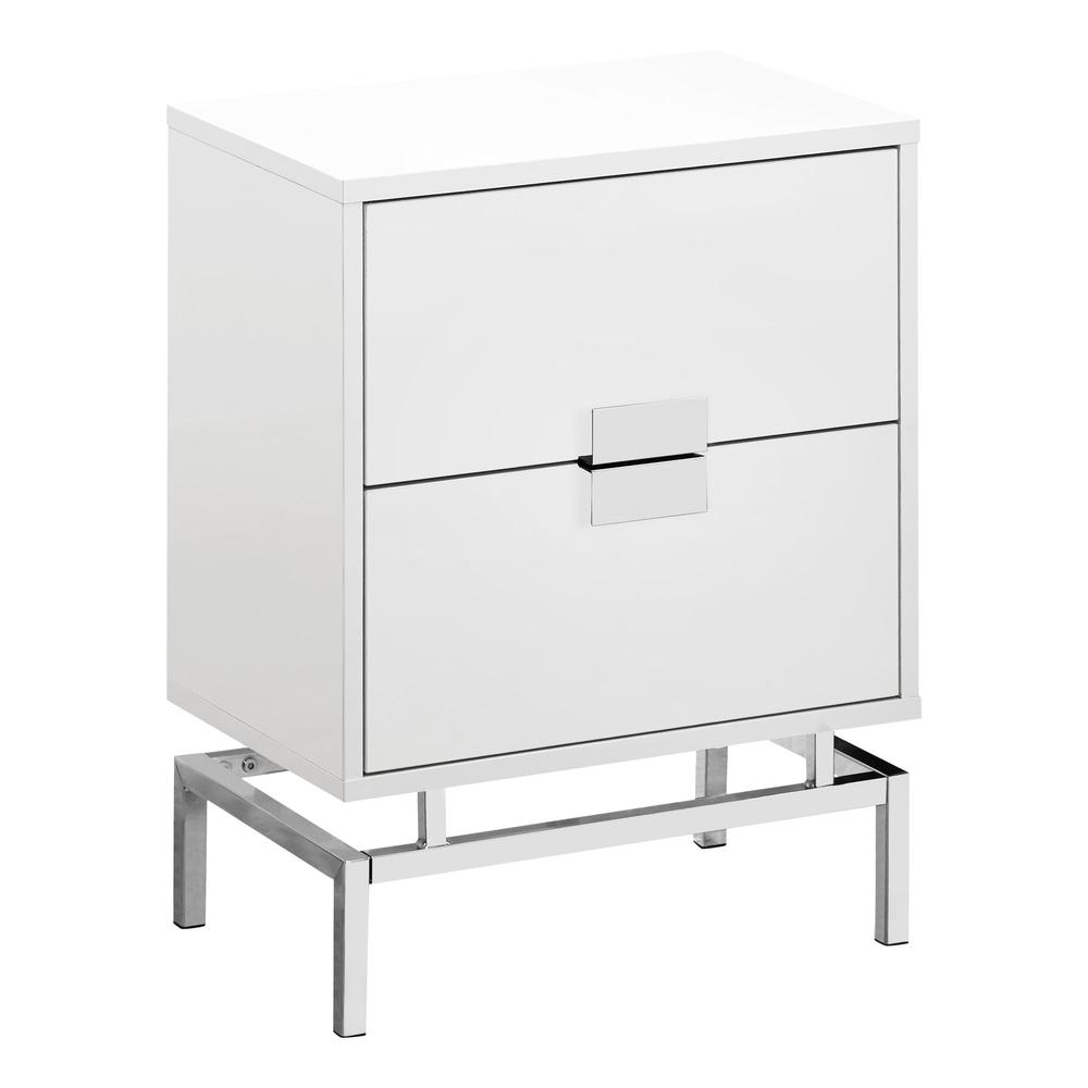 Lovy - Accent Table Side End Nightstand Lamp Storage Drawer Living Room