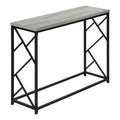 Lorelle - Accent Table Console Entryway Narrow Sofa Living Room Bedroom Grey