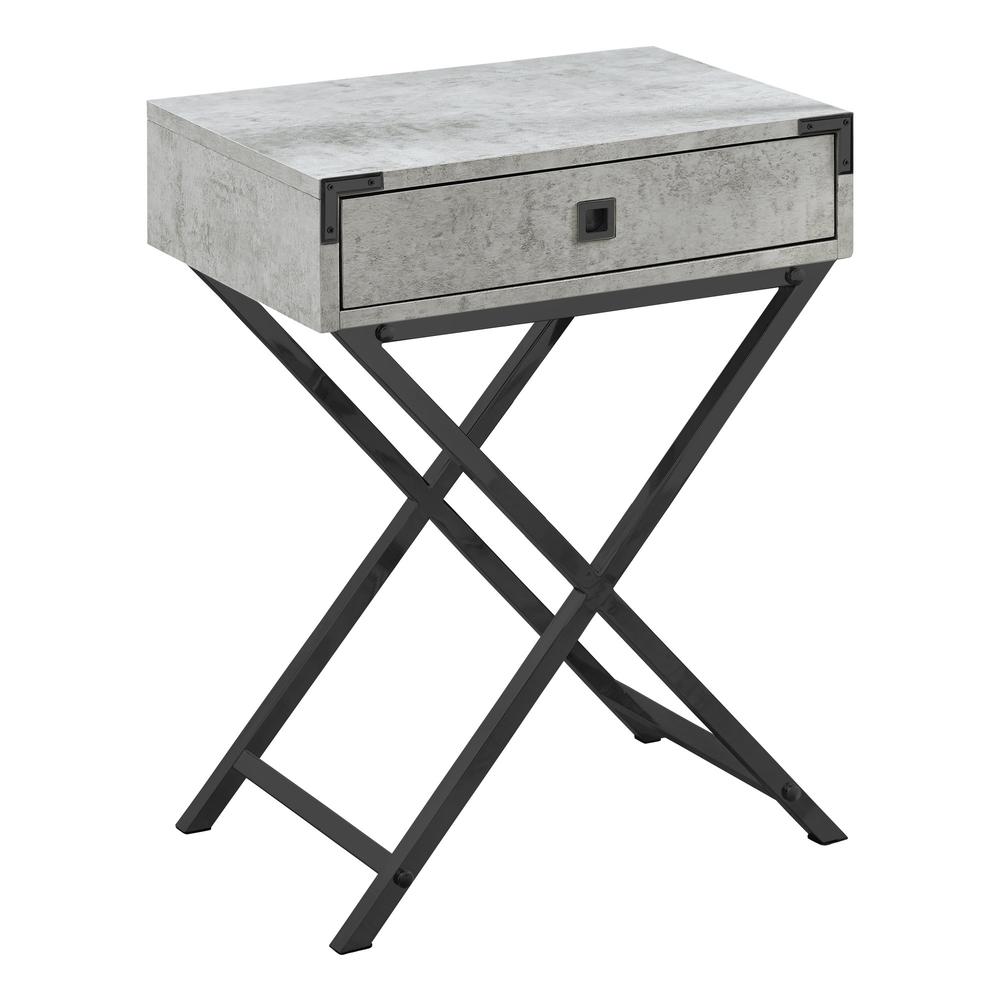 Aurelie - Accent Table Side End Nightstand Lamp Storage Drawer Living Room