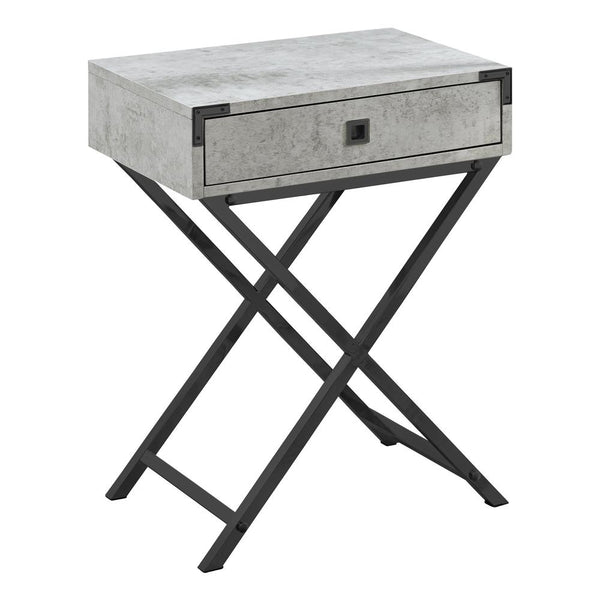 Aurelie - Accent Table Side End Nightstand Lamp Storage Drawer Living Room