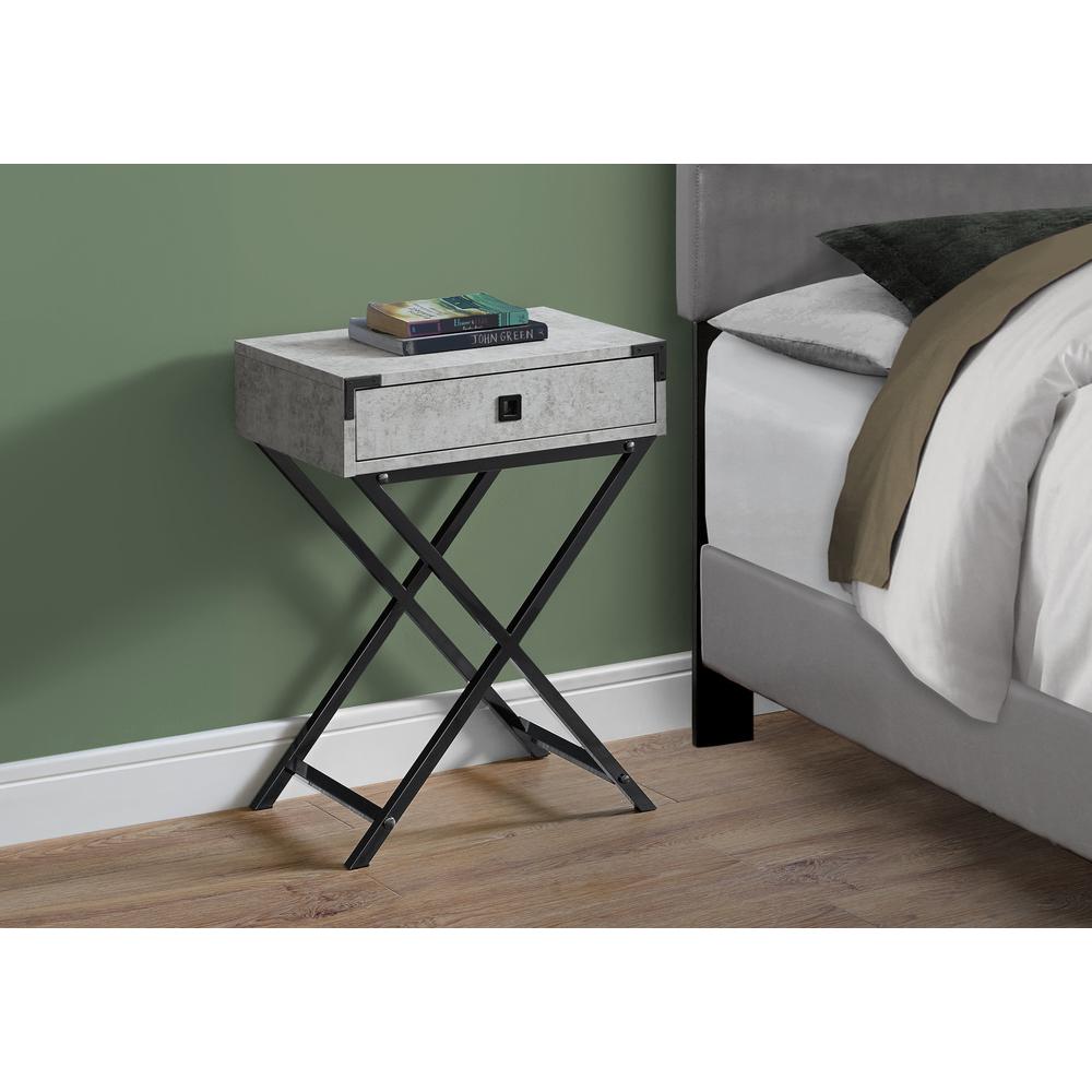 Aurelie - Accent Table Side End Nightstand Lamp Storage Drawer Living Room