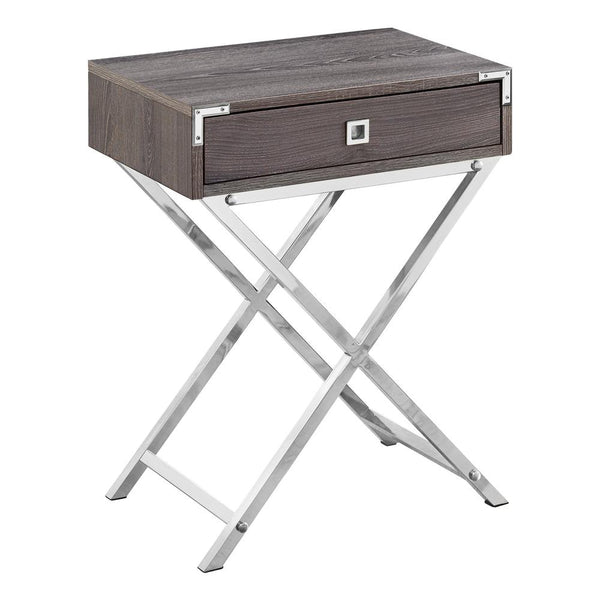 Raurey - Accent Table Side End Nightstand Lamp Storage Drawer Living Room