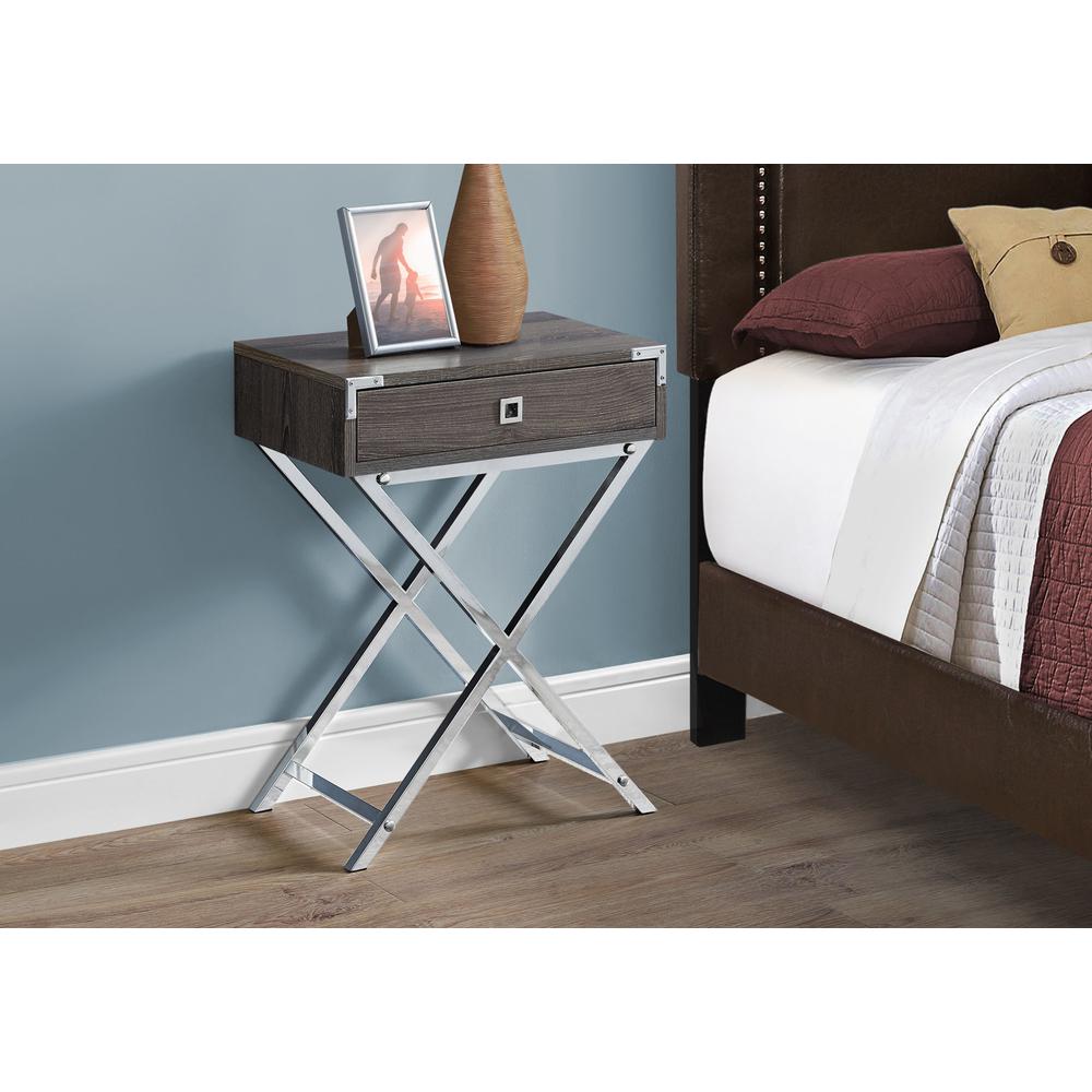 Raurey - Accent Table Side End Nightstand Lamp Storage Drawer Living Room