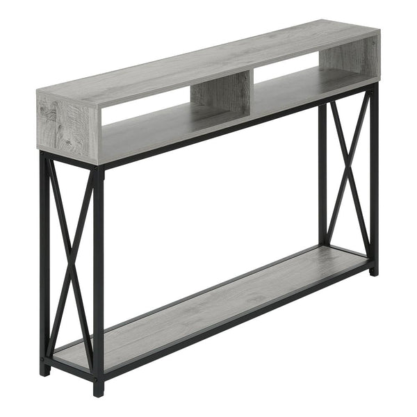 Noemie - Accent Table Console Entryway Narrow Sofa Living Room Bedroom Grey