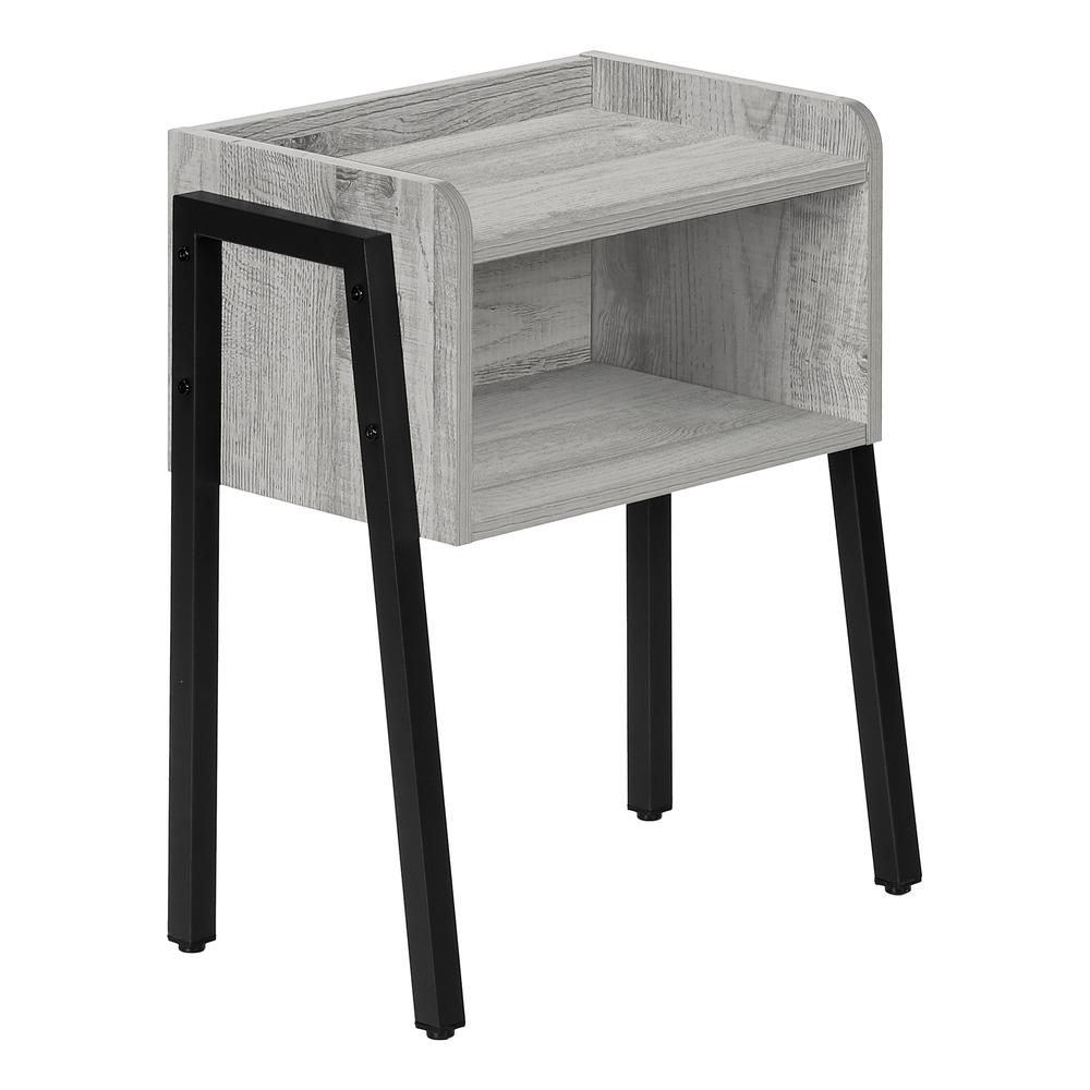 Cyprien - Accent Table Side End Nightstand Lamp Living Room Bedroom Grey