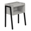 Cyprien - Accent Table Side End Nightstand Lamp Living Room Bedroom Grey