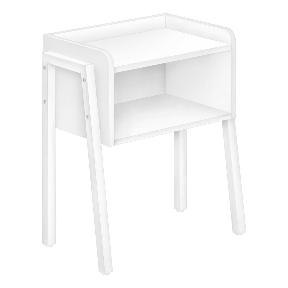 Ariella - Accent Table Side End Nightstand Lamp Living Room Bedroom White