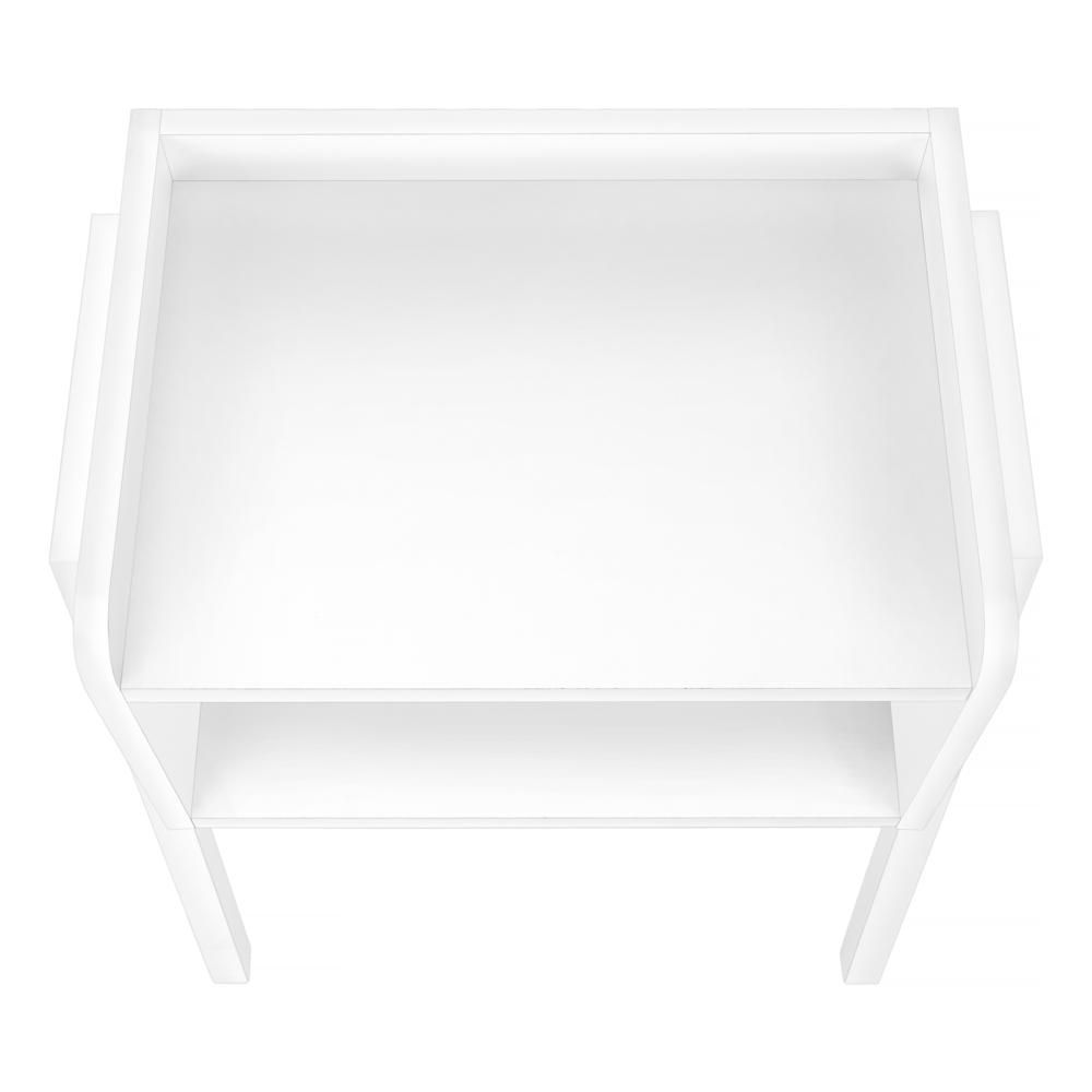 Ariella - Accent Table Side End Nightstand Lamp Living Room Bedroom White