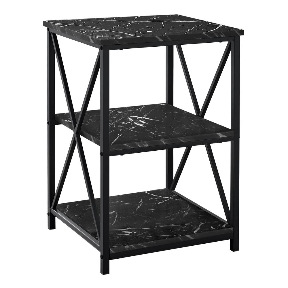 Melodie - Accent Table Side End Nightstand Lamp Living Room Bedroom Black