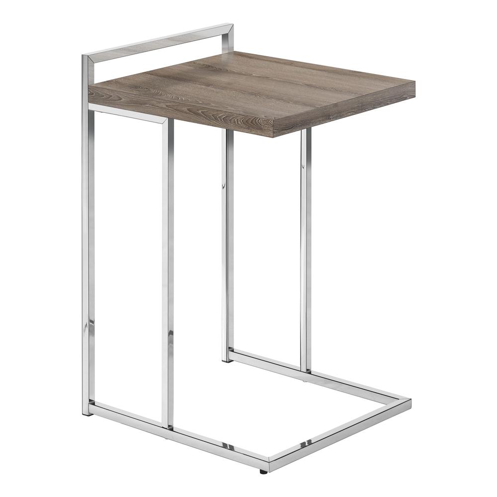 Arpina - Accent Table C-shaped End Side Snack Living Room Bedroom Brown
