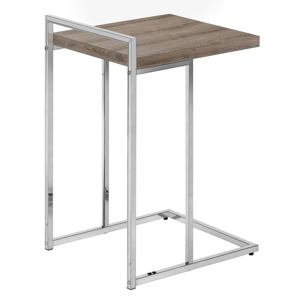 Arpina - Accent Table C-shaped End Side Snack Living Room Bedroom Brown