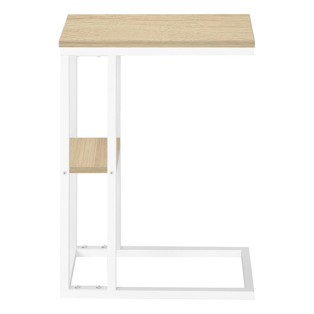Rikke - Accent Table C-shaped End Side Snack Living Room Bedroom Natural