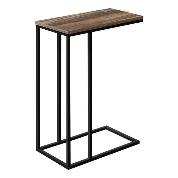 Carville - Accent Table C-shaped End Side Snack Living Room Bedroom Brown