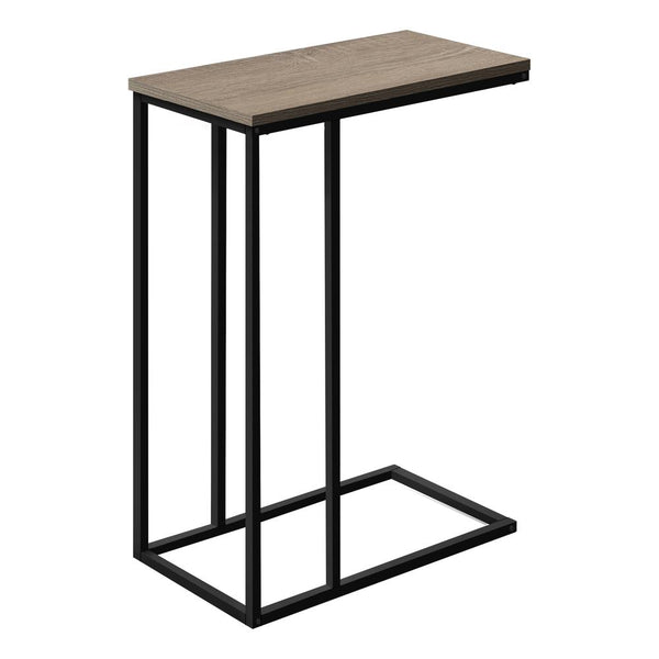 Avara - Accent Table C-shaped End Side Snack Living Room Bedroom Brown