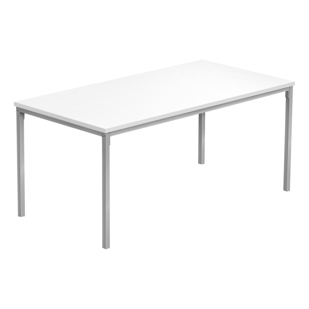 Valina - Coffee Table Accent Cocktail Rectangular Living Room 40"L White Laminate