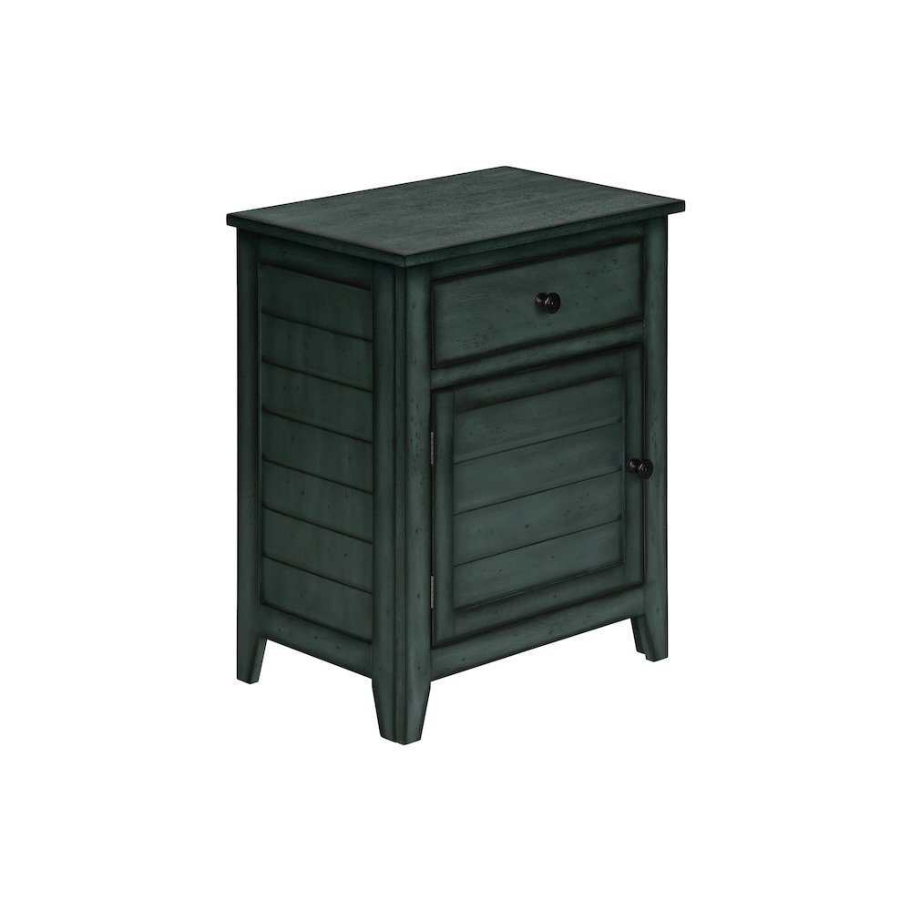 Clemence - Accent Table Nightstand Storage Drawer End Side Table Bedroom Lamp
